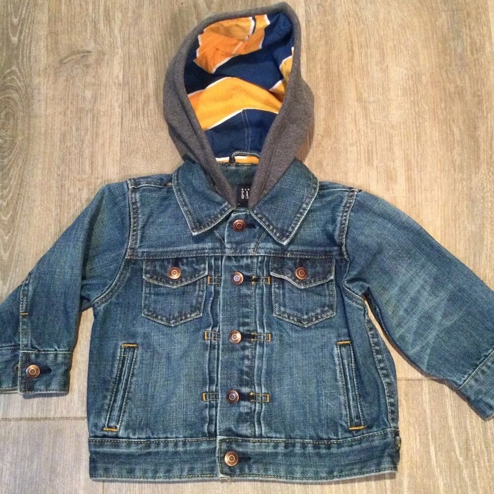 Gap Denim Hooded Jacket 3T